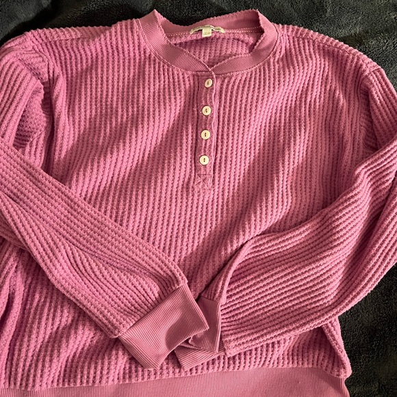 PJ Salvage Waffle Knit PJ set XL - Picture 3 of 5